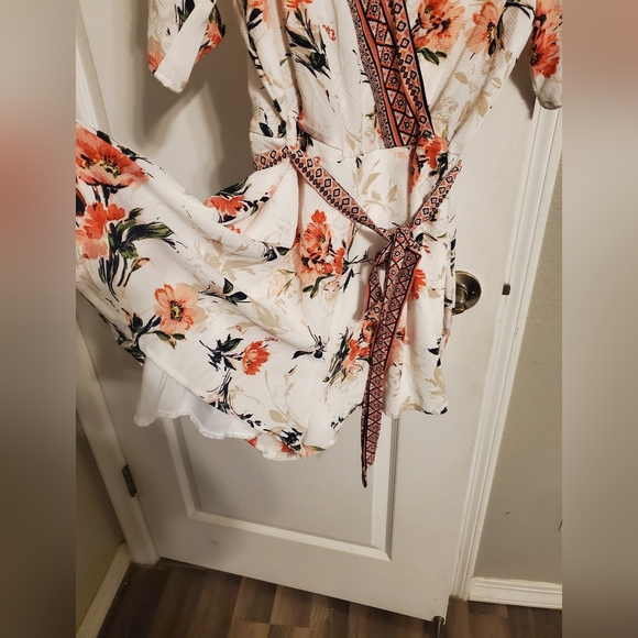 Three Pink Heart Rompers - Picture 3 of 7